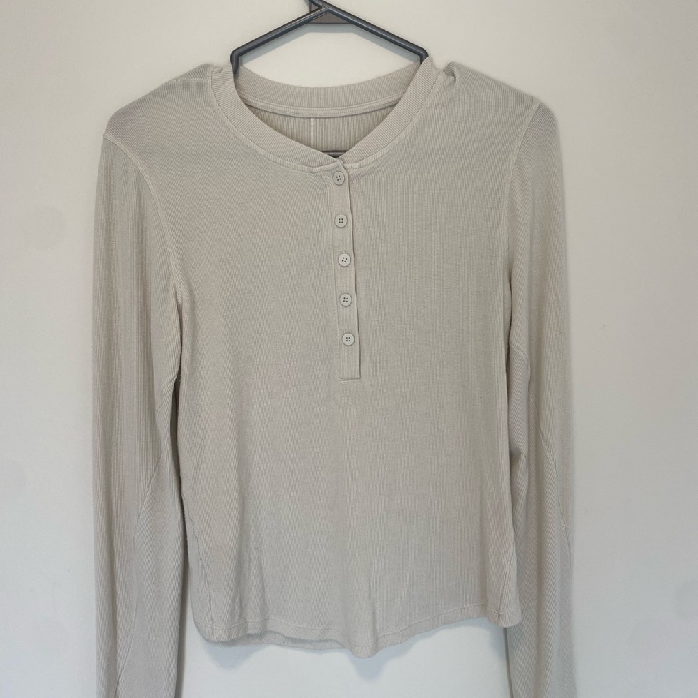 Lululemon Hold Tight Henley Long Sleeve